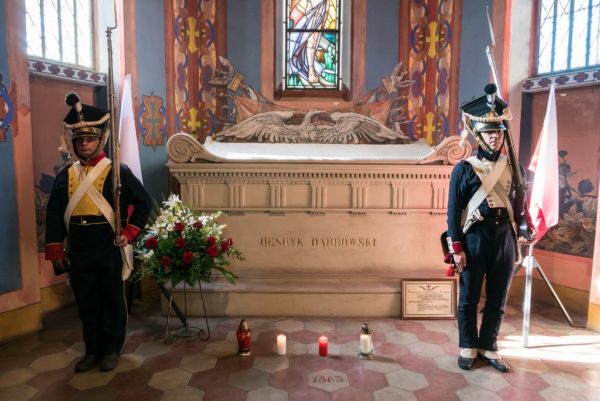 Grobowiec Jana Henryka Dąbrowskiego w kościele w Winnej Górze, fot. M. Forecki