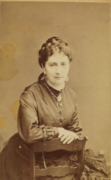 Portret Marii Kwileckiej z Mańkowskich, ok 1860-1869, źródło: Polona