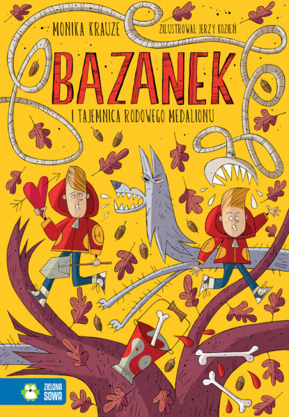Monika Krauze - Bazanek i tajemnica rodowego medalionu, ilustracje Jerzy Kozień