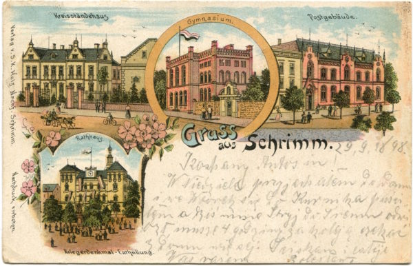 Najstarsza pocztówka w muzealnej kolekcji, fot. Muzeum Śremskie