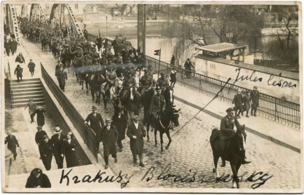 Pocztówka od Daniela Kęszyckiego ze zdjęciem Krakusów Błociszewskich, fot. Muzeum Śremskie