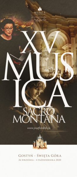 Plakat, XV Festiwal Musica Sacromontana, Materiały organizatora
