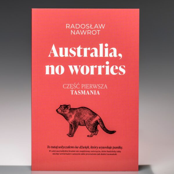 Okładka książki pt. „Australia, no worries”