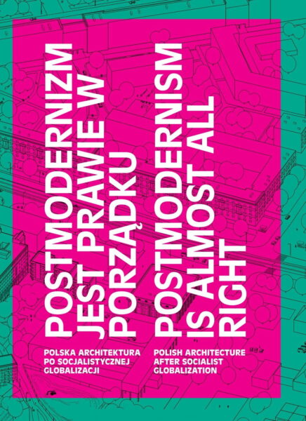 okładka książki Łukasza Stanka, pt. "Postmodernizm jest prawie w porządku, fot. materiały promocyjne wydawcy Fundacji Nowej Kultury Bęc Zmiana 