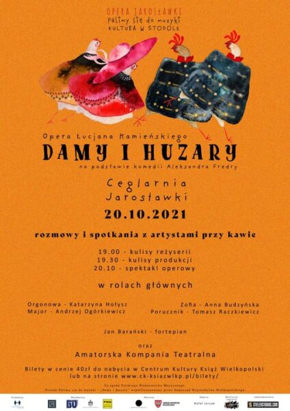 Damy i Huzary, projekt plakatu Martyna Czub