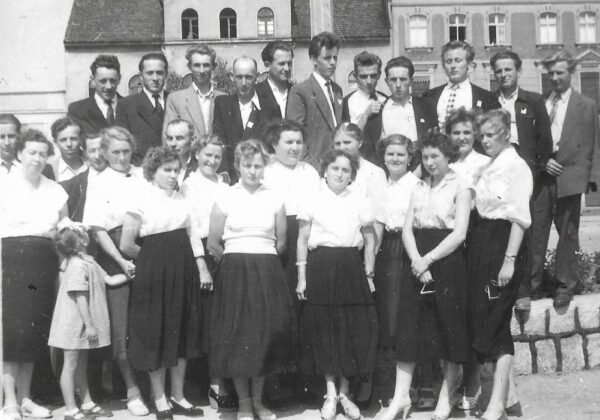 Zjazd chórów Pniewy, 1955, fot. archiwum Chóru im. Stanisława Moniuszki w Kaźmierzu