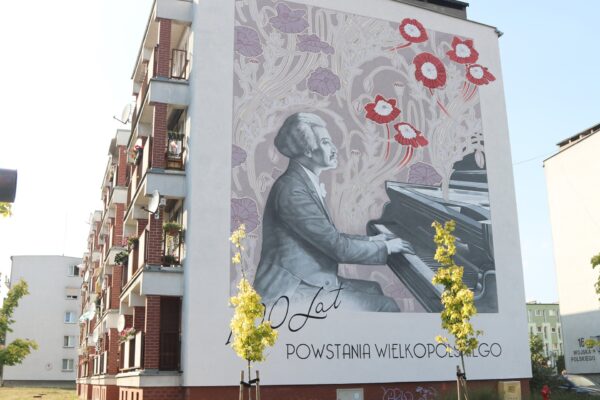 Mural „I.J. Paderewski”, , fot. Wow Wall Studio