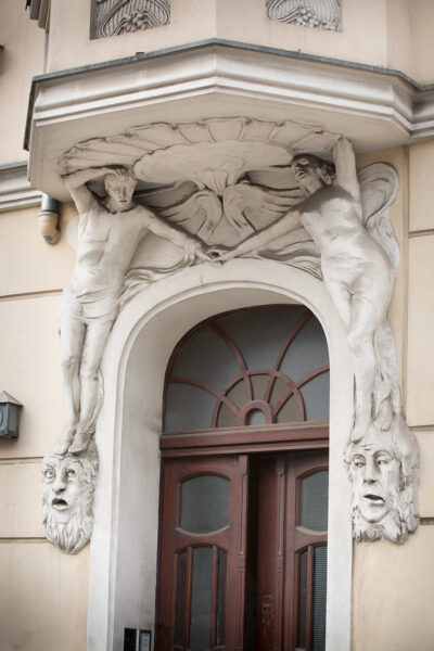 Kamienica przy ul Dąbrowskiego 39, fot. M. Adamczewska