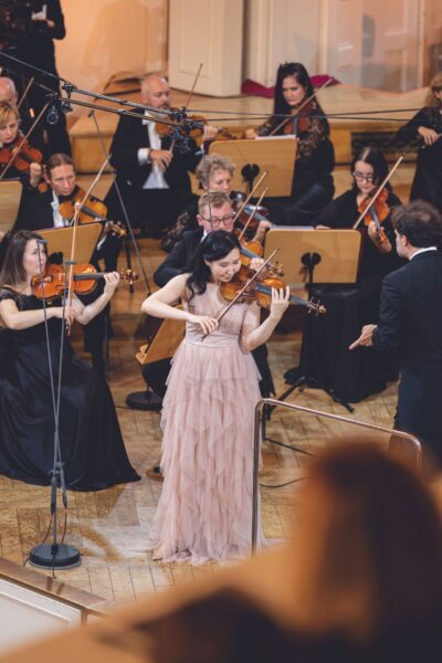 Meruert Karmenova podczas koncertu finałowego, fot. Leszek Zadoń Fresh Frame