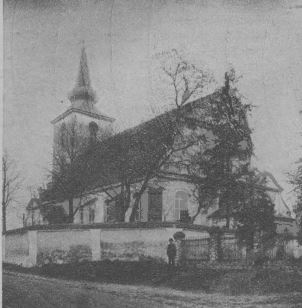 Kościół Wniebowzięcia NMP w Ostrorogu za Przewodnik Katolicki nr 48 z 1913 r.