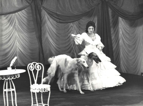 Antonina Kowtunow jako Violetta w "Traviacie" G. Verdiego, 19.11.1983 r.