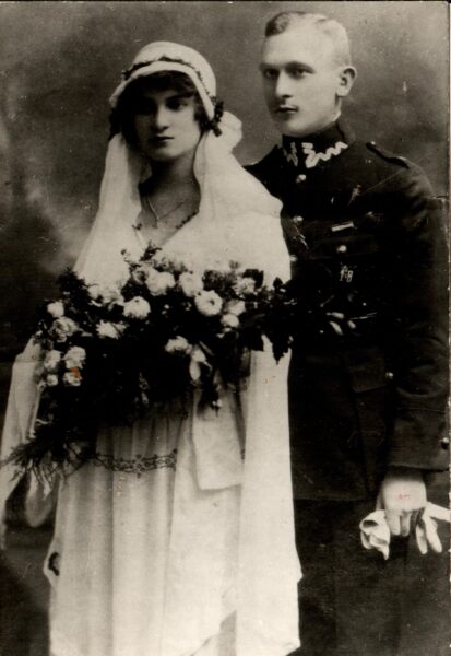 Antoni Kasztelan w dniu ślubu, fot. z archiwum rodziny Kasztelanów