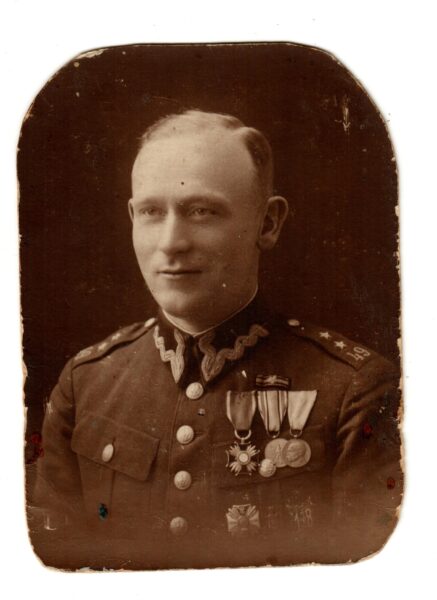 Antoni Kasztelan w mundurze, fot. z archiwum rodziny Kasztelanów