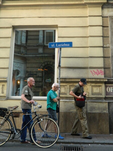 Na ulicy Łaziebnej, fot. M. Gołembka