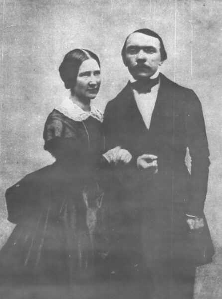 Zofia i Jan Koźmianiowie ok. 1846 r., fot. zbiory prywatne