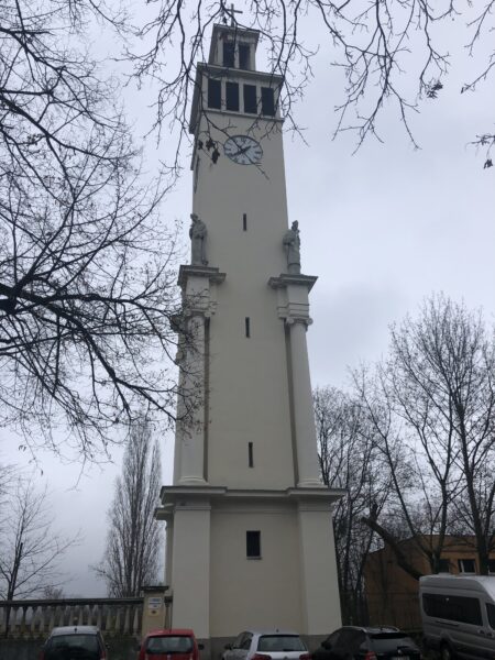 Wieża kościoła Zmartwychstańców w Poznaniu, fot. Michał Dachtera