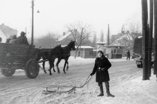 Zima w centrum Kalisza, fot. ze zbiorów Pawła Bińczyka