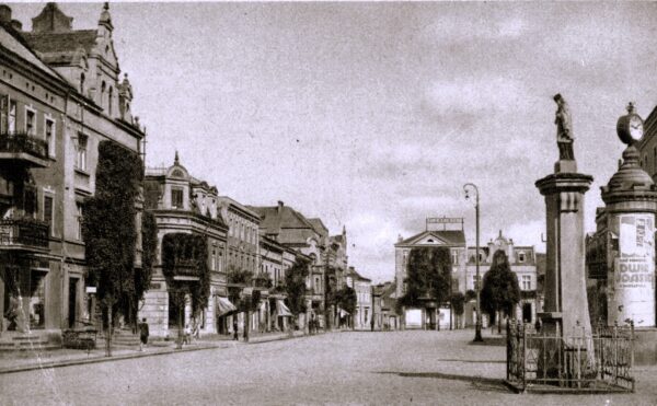 Szamotulski rynek, fot ze Zbiorów Muzeum Zamek Górków