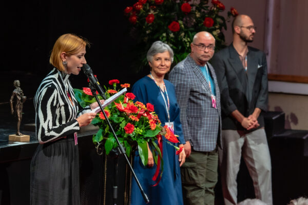 Jury 65. KST, Magdalena Drab, Magda Piekarska, Szymon Kaczmarek i Łukasz Drewniak, fot. Tomasz Bąk